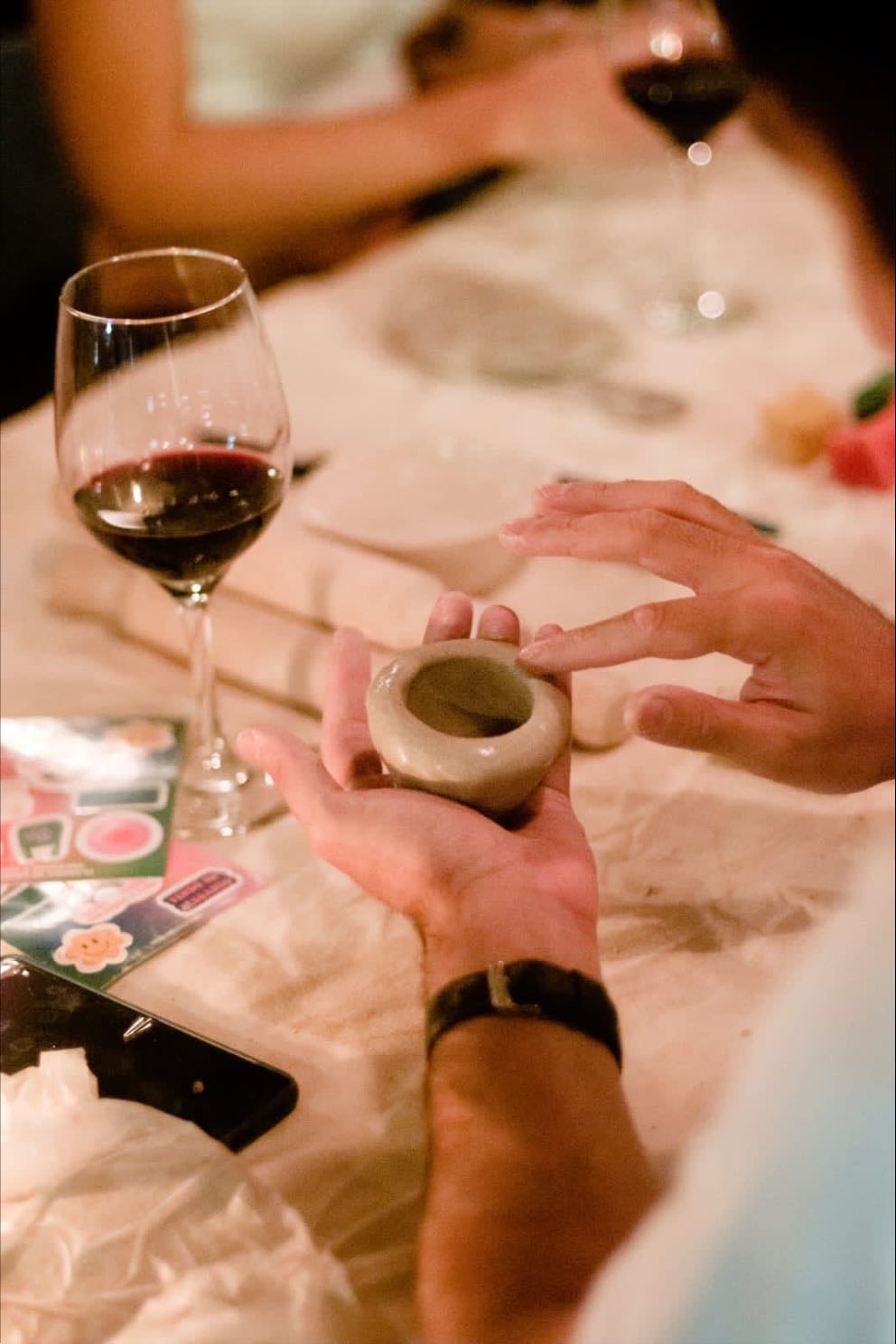 ceramica y vino