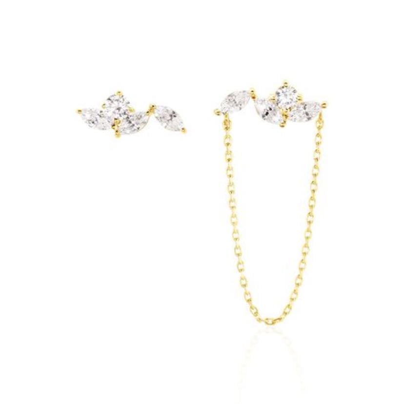 HISTOIRE D’OR - Bijoux D'oreilles Krystine Or Jaune Oxyde De Zirconium - 149,00€