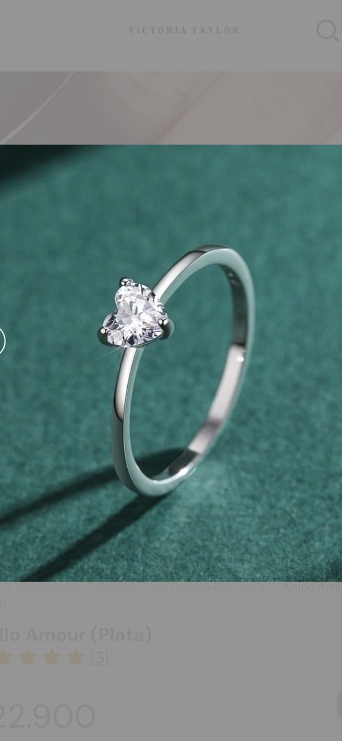 Anillo de promesa - Victoria Taylor