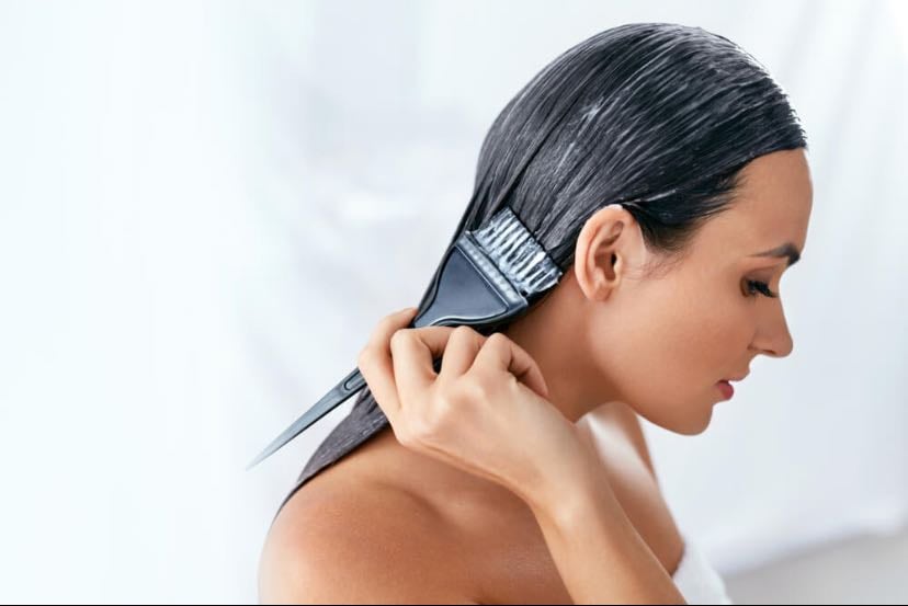 Put on a Hair Mask