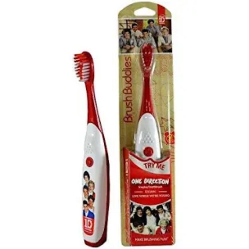 One direction tooth brush