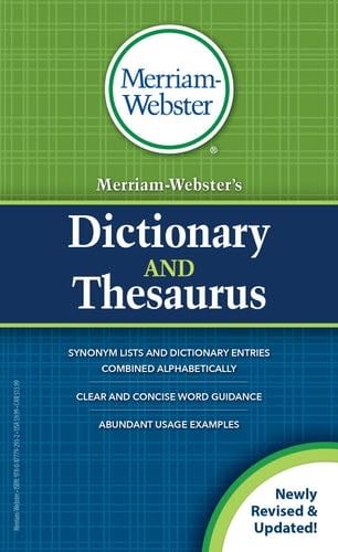 Merriam-Webster's Dictionary and Thesaurus - Merriam-Webster · 2020