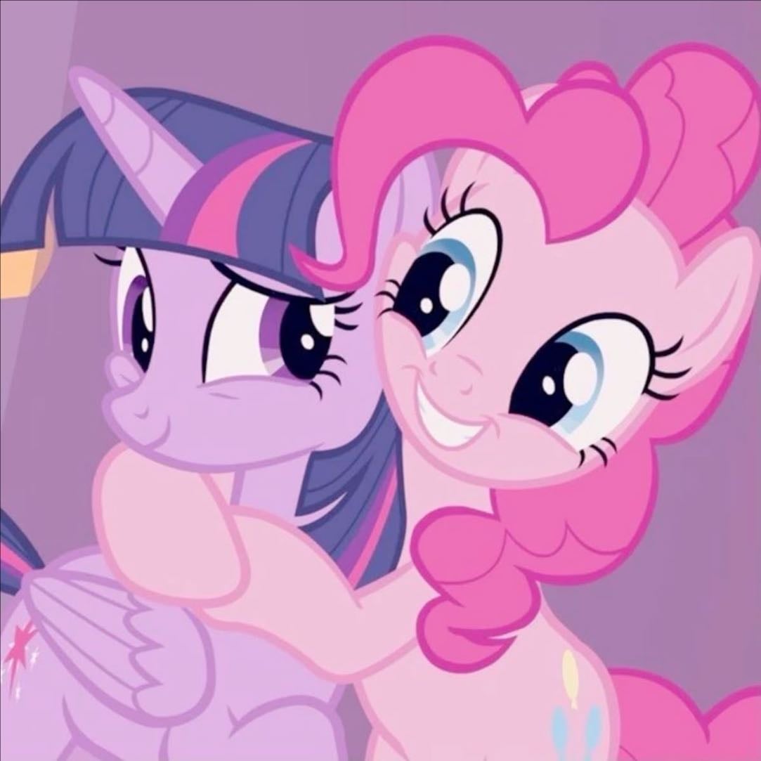 twipie (pinkie pie and twilight sparkle)💜 - I JUST HAD TO THEY ARE SO CUTEE