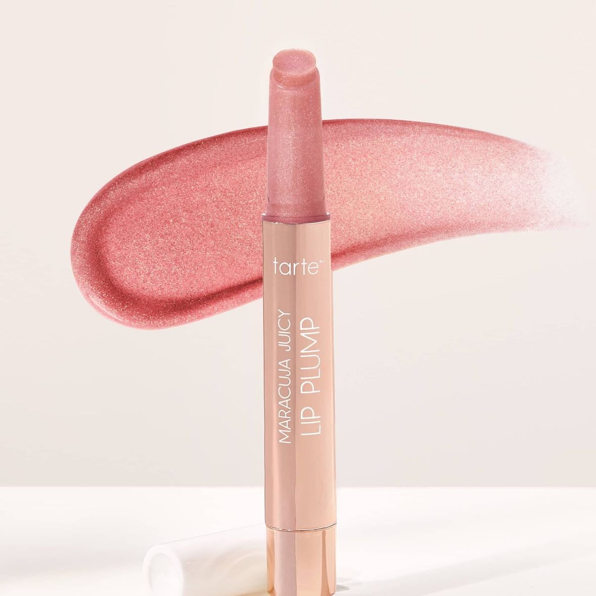 Lip Plump Maracuya Juici Tarte - Tono Rose Quartz Shimmer Glass
