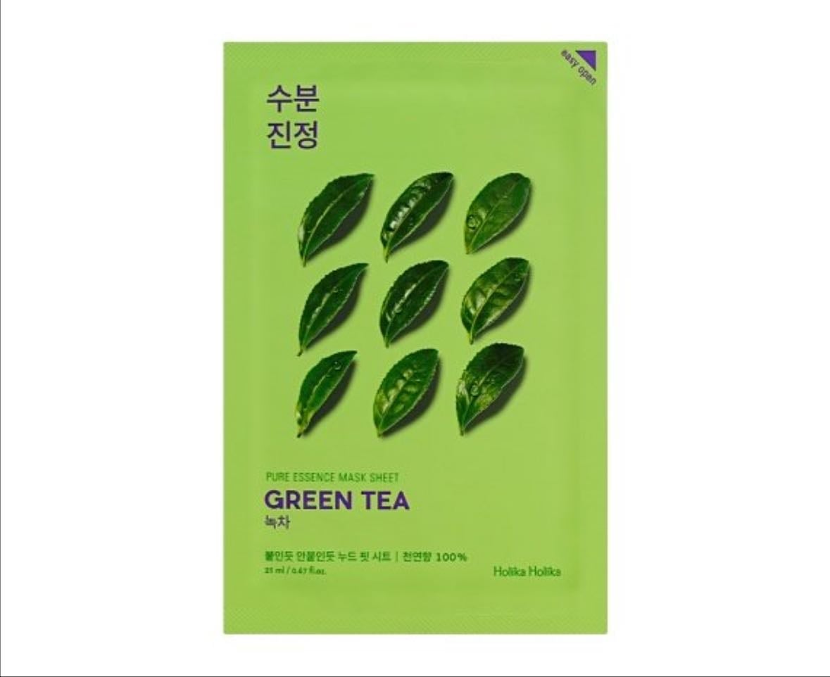 HOLIKA - HOLIKA Green Tea - Revitaliza e hidrata la piel sensible e irritada.
Antiinflamatorio.
Calmante.
