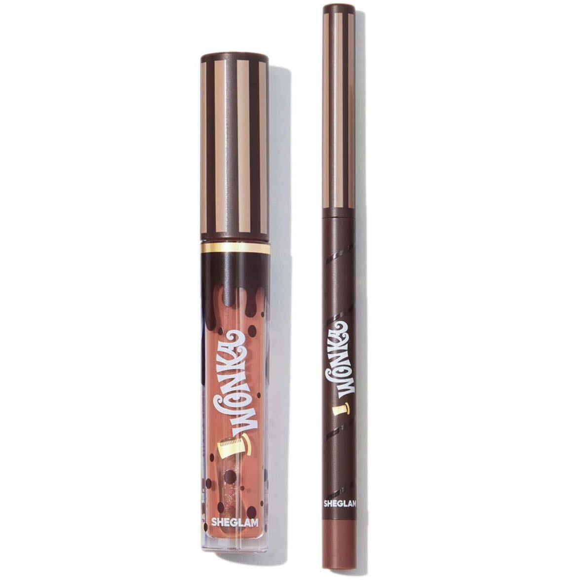 Dúo De Labios Wonka Sheglam - Tono Brownie Bite