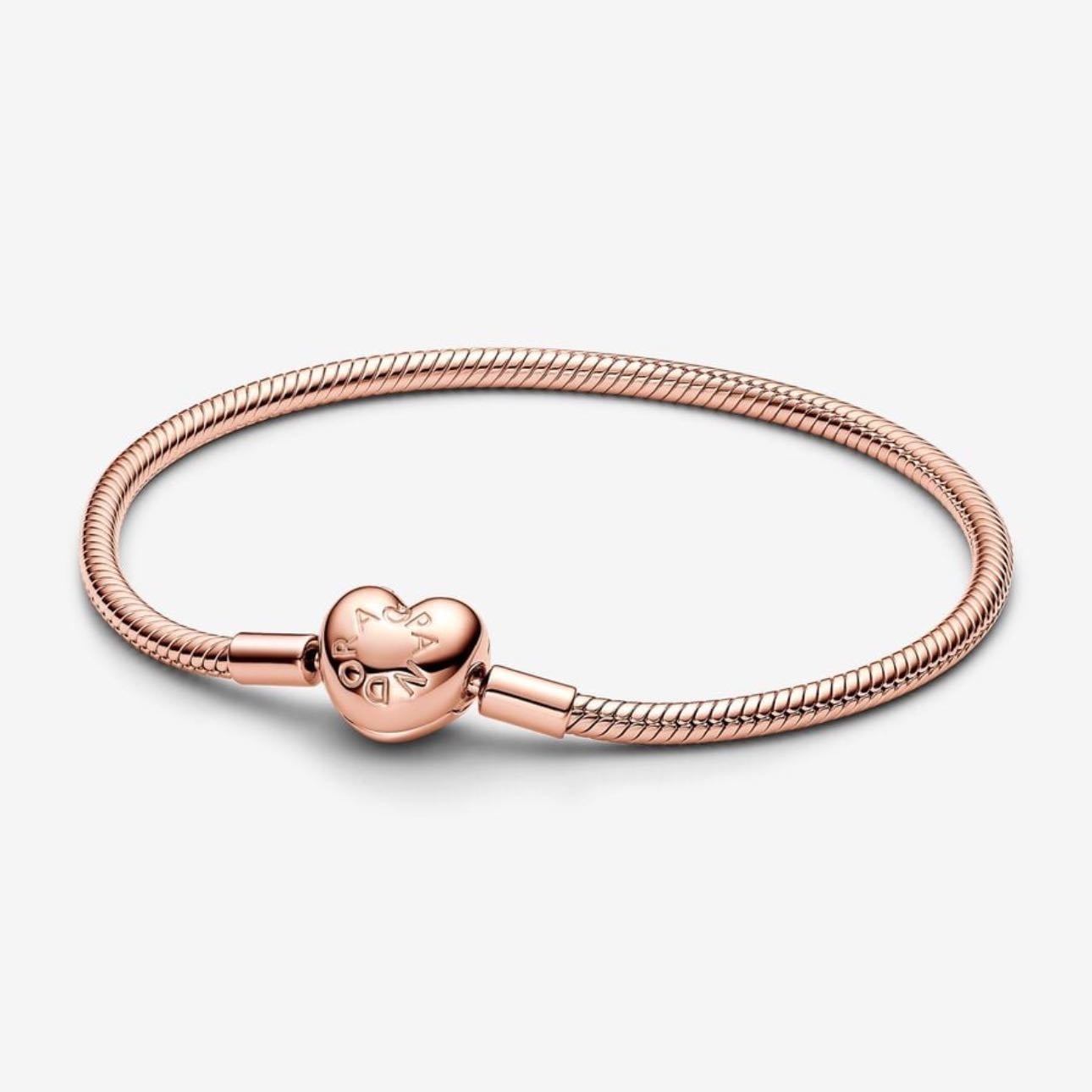 Pandora bracelet - Golden Pink bracelet
