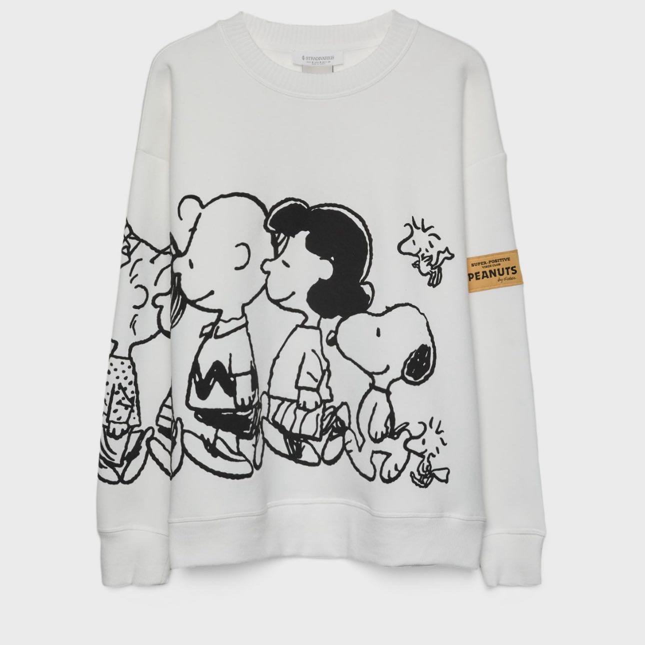 Hoodie - Stradivarius peanuts hoodie