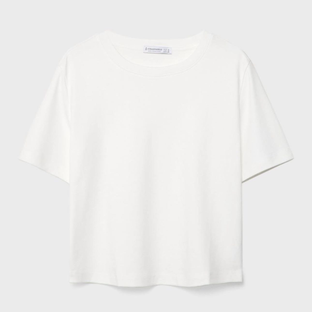 Shirt - Stradivarius white shirt