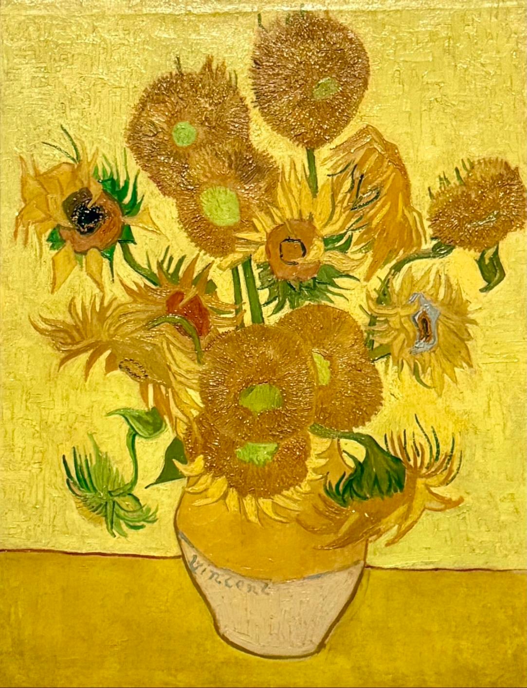 girassóis de van gogh - museu van gogh-amsterdã