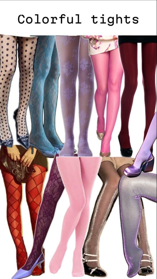 Medias de colores o con diseños - En outlets? Por toberin… creo