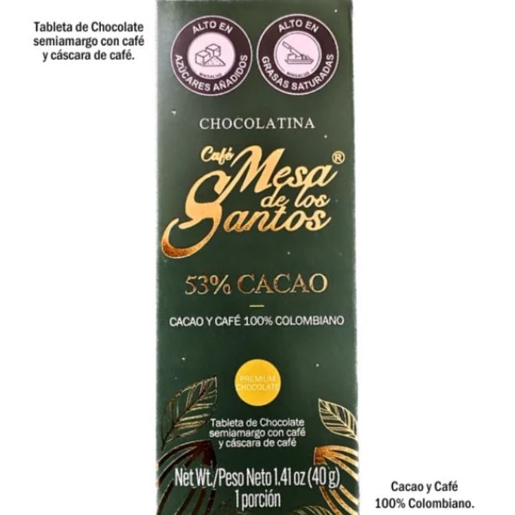 Chocolate de la mesa de los santos