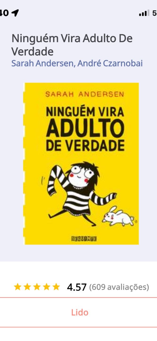 Ninguém vira adulto de verdade - Sarah Andersen · 2017