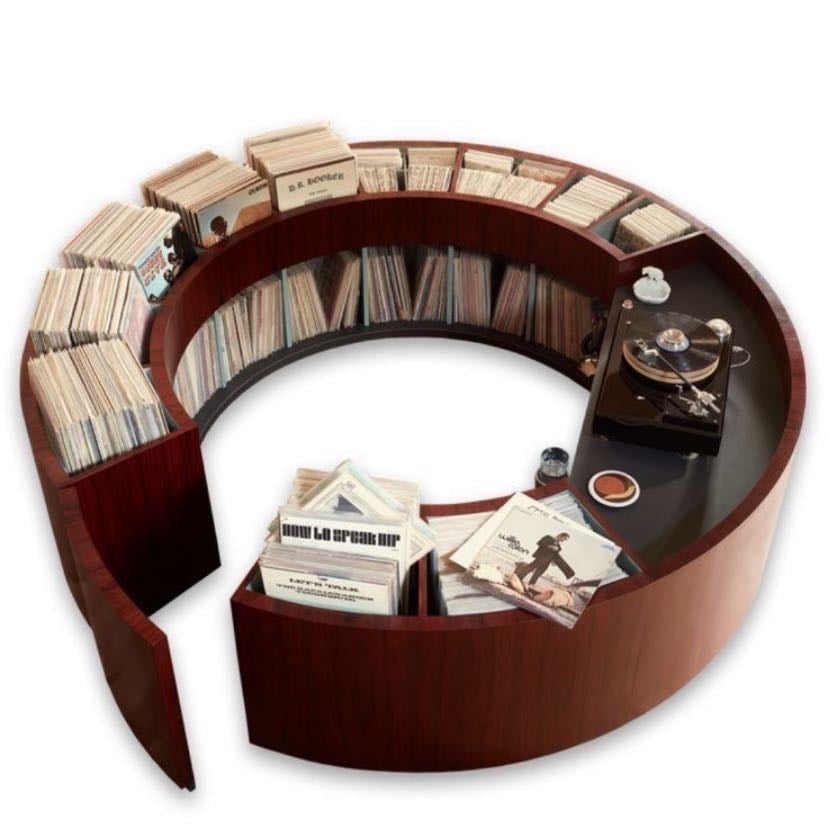 collecting vinyls - the thrill of crate-digging, the crackle of the needle. music just hits different on vinyl.