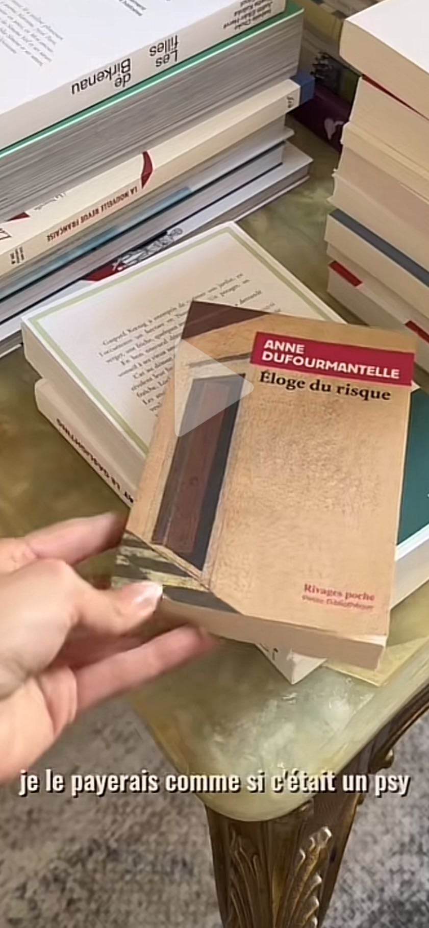 Éloge du risque - Anne dufourmantelle