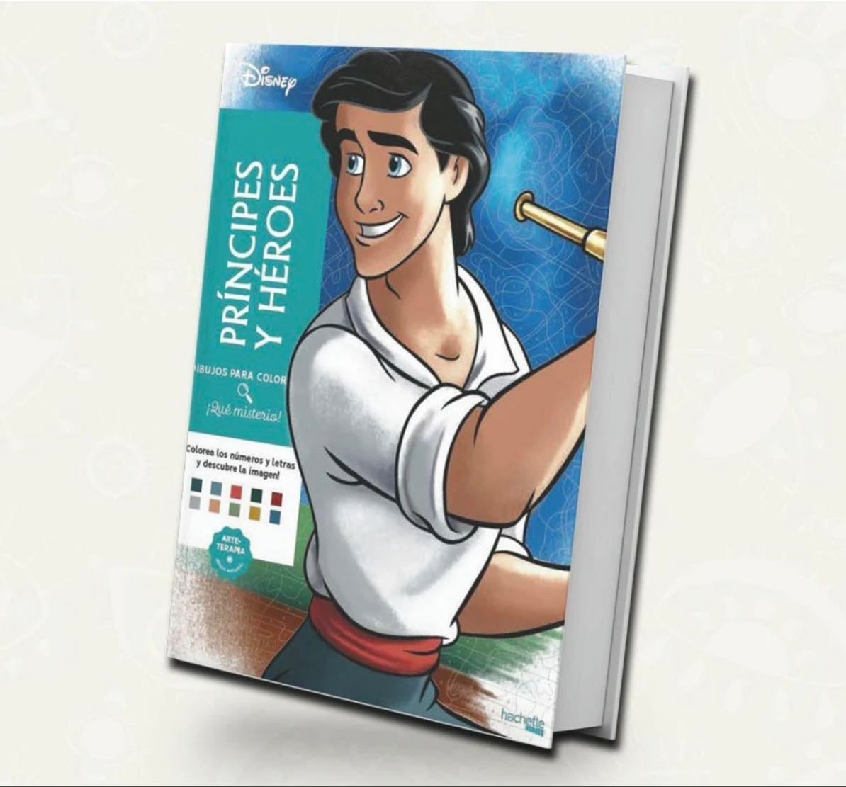 Libro de colorear Disney príncipes - By Ana Ceci