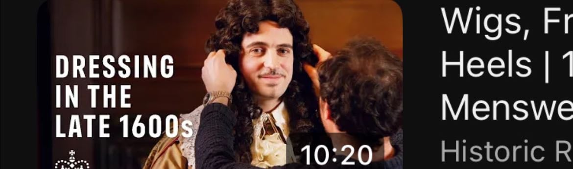 Wigs, frills & high heels | 17th century menswear - @historicroyalpalaces