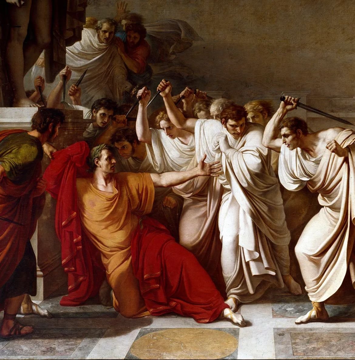 Brutus, Cassius, and the death of Julius Caesar - The assassination of Julius Caesar on the Ides of March (March 15), 44 BCE, remains one of the most pivotal moments in the history of the Roman Republic.