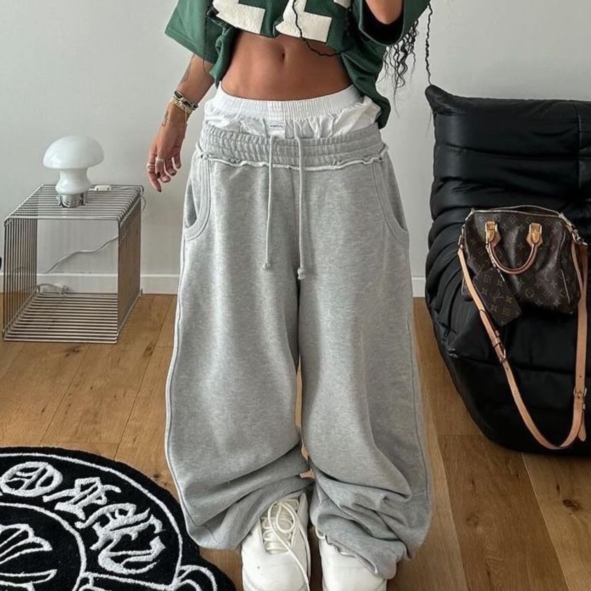 Grey joggers - Jogger grins
