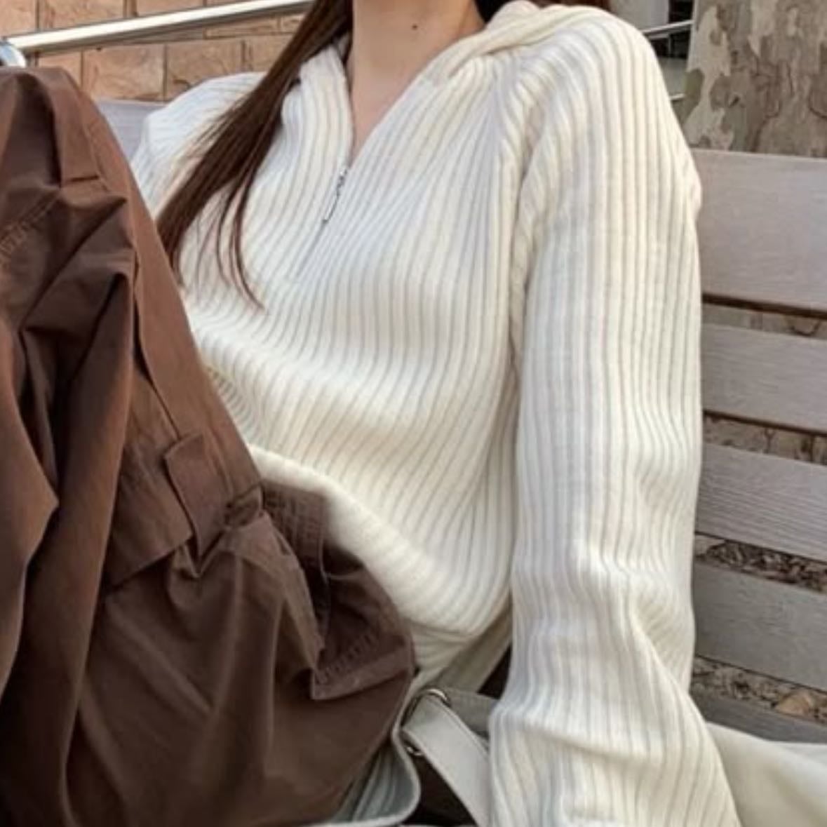 White cardigan - Cardigan blanco