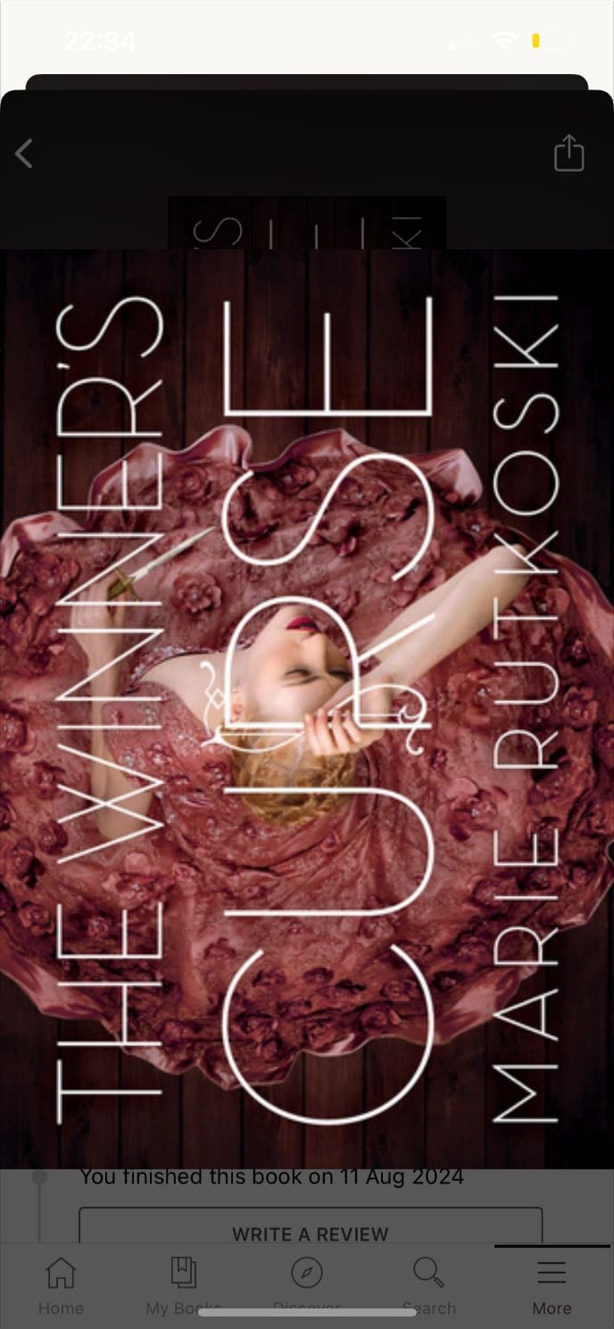 The Curse - Marie Rutkoski
Terminer : 11/08/2024
