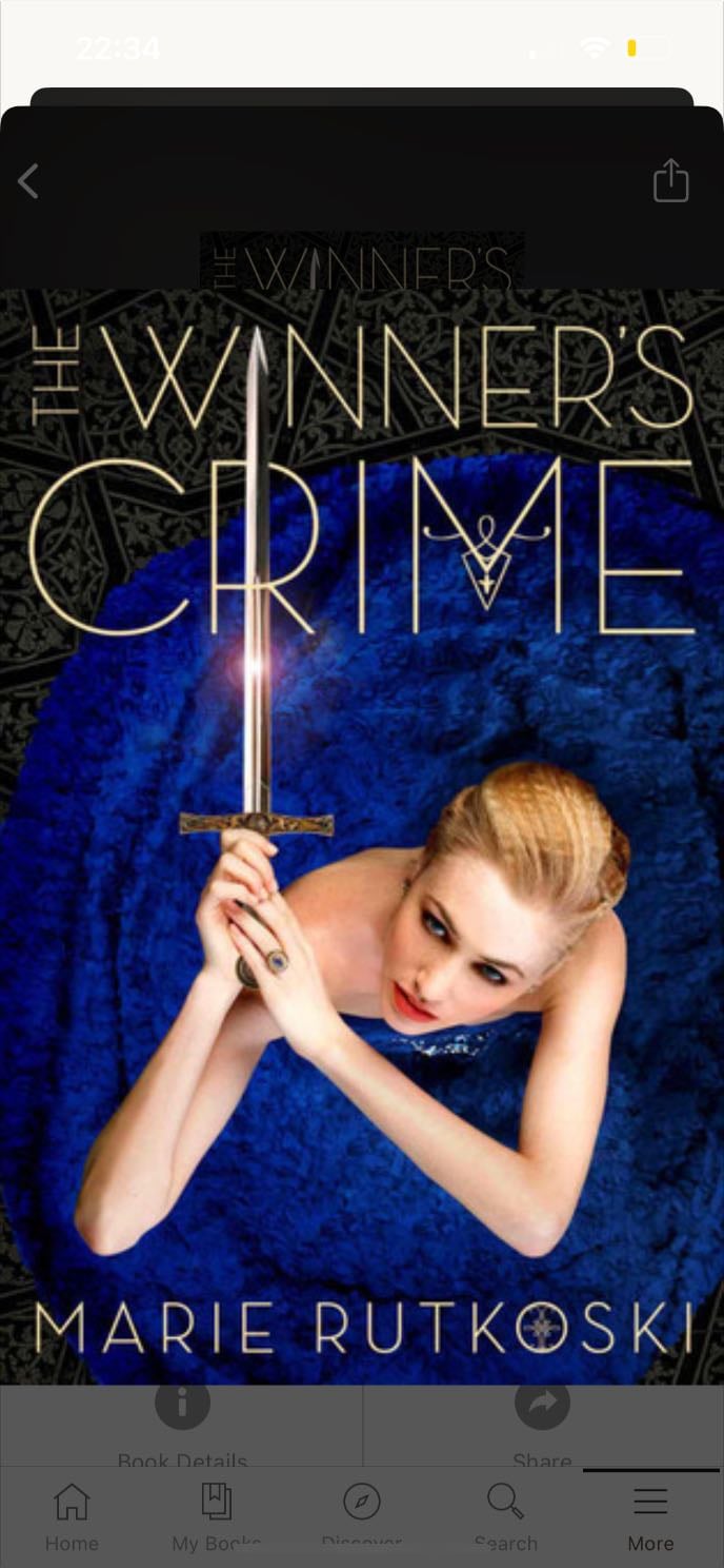 The Crime - Marie Rutkoski
Terminer 20/08/2024