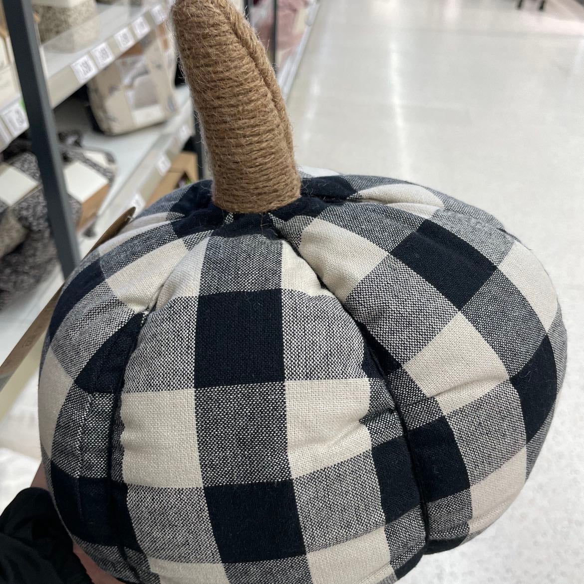 Little checked pumpkin - Ahhhh so cute from asda