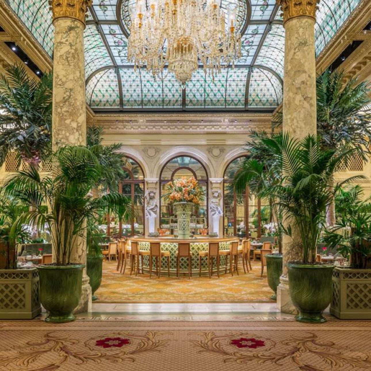 The Plaza Hotel - Known for its opulence and the iconic Palm Court for afternoon tea, it’s a luxurious and picture-perfect spot.