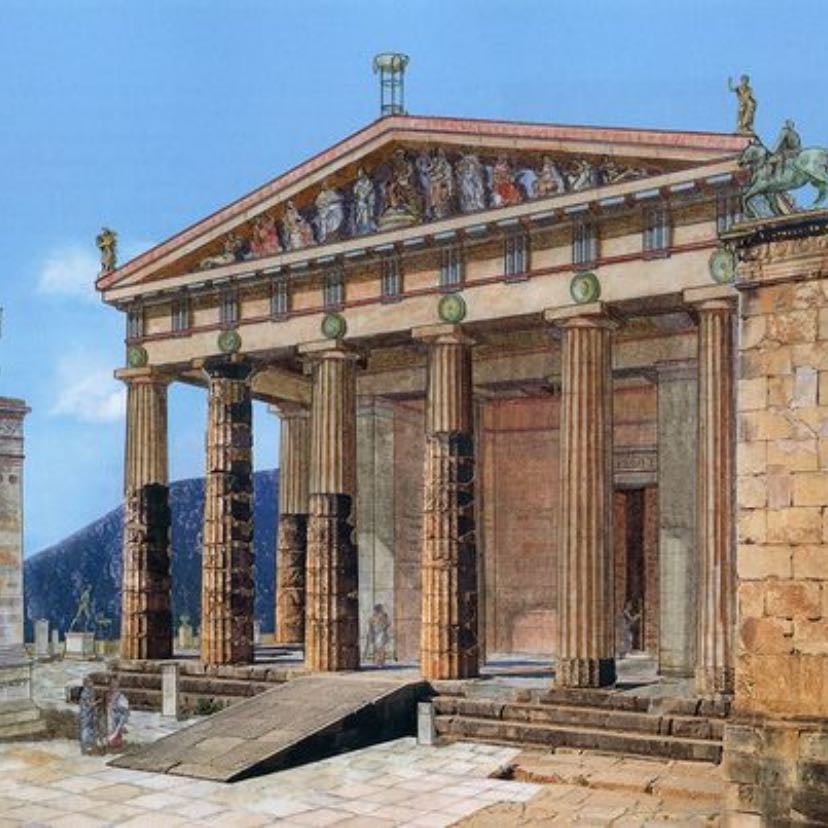 Templo de Apolo en Delfos
