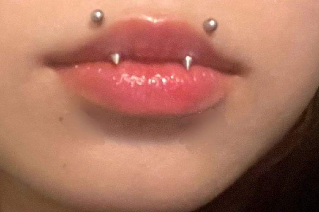 Angel bites - Can we tell I love lip piercings