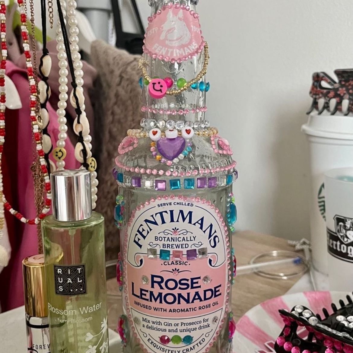 Decorar botellas de cristal