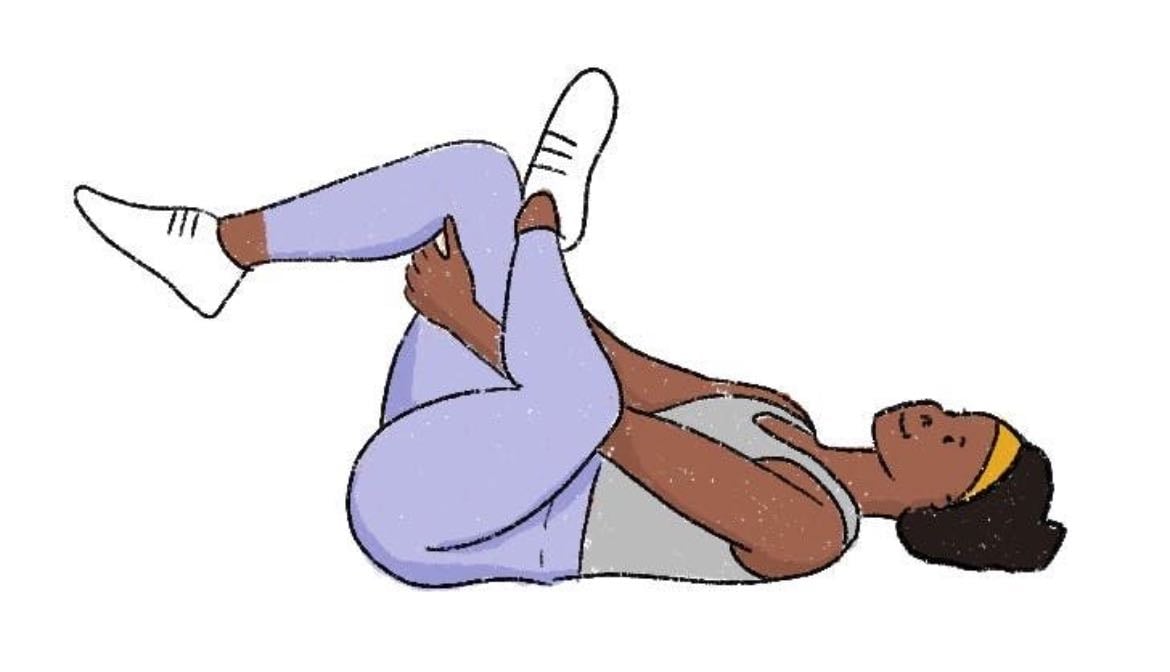 Thread-the-needle stretch