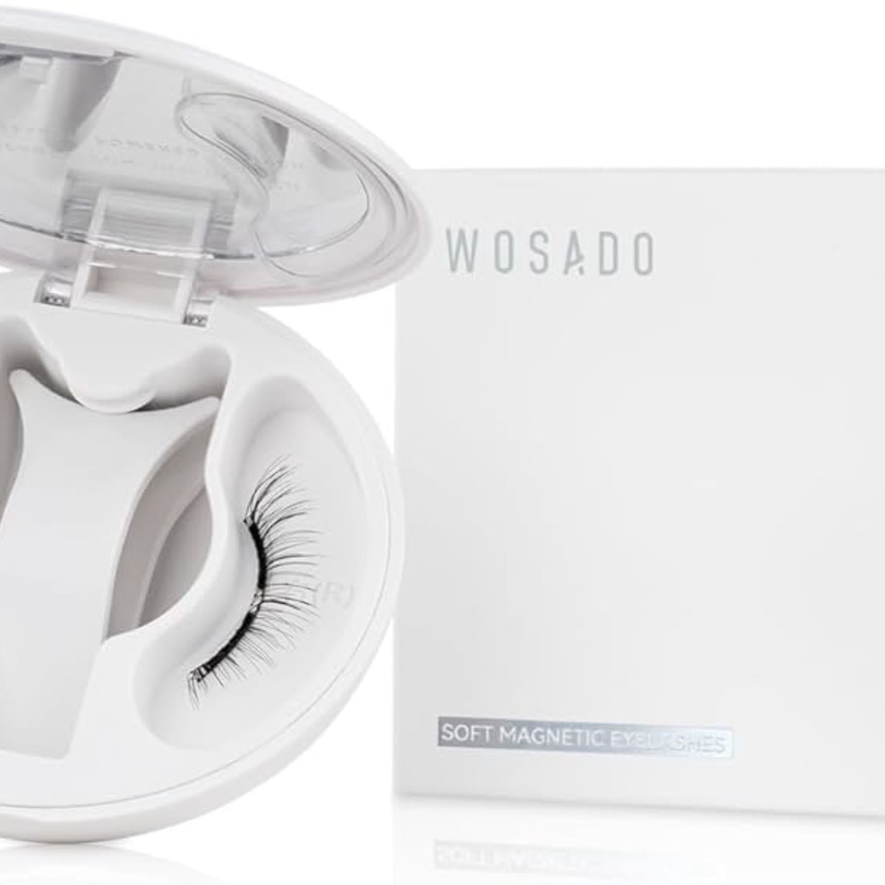 WOSADO® NO.20 Pudding Black Soft Magnetic Eyelashes – Upgraded All-in-One Box - $49.90 USD
