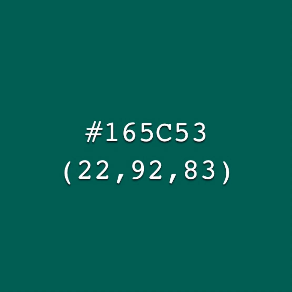 Blue Stone - #165C53