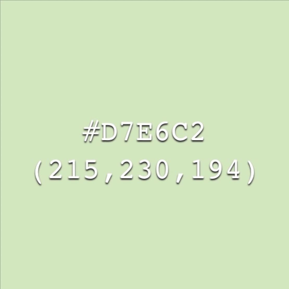Gin - #D7E6C2