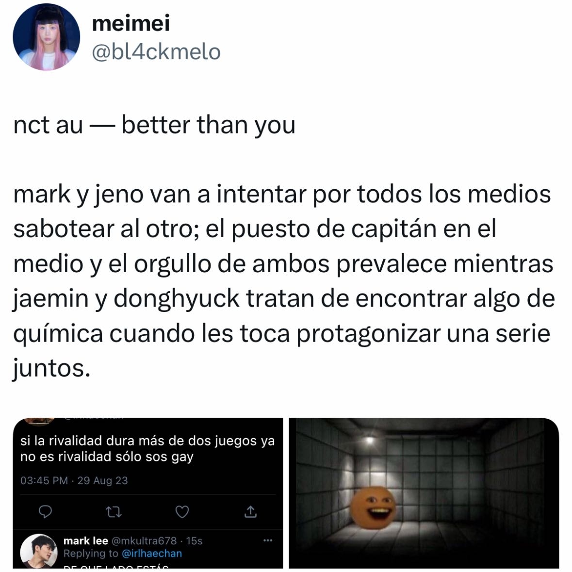 nct au β better than you - @bl4ckmelo