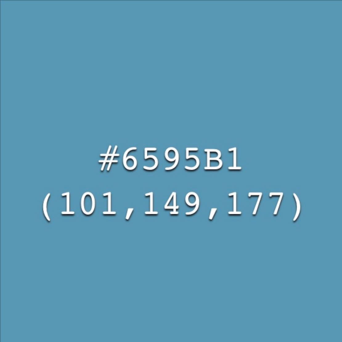 Shakespear - #6596B1