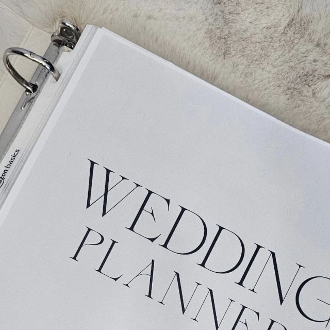 We planned our wedding - Plan al the details of our wedding together