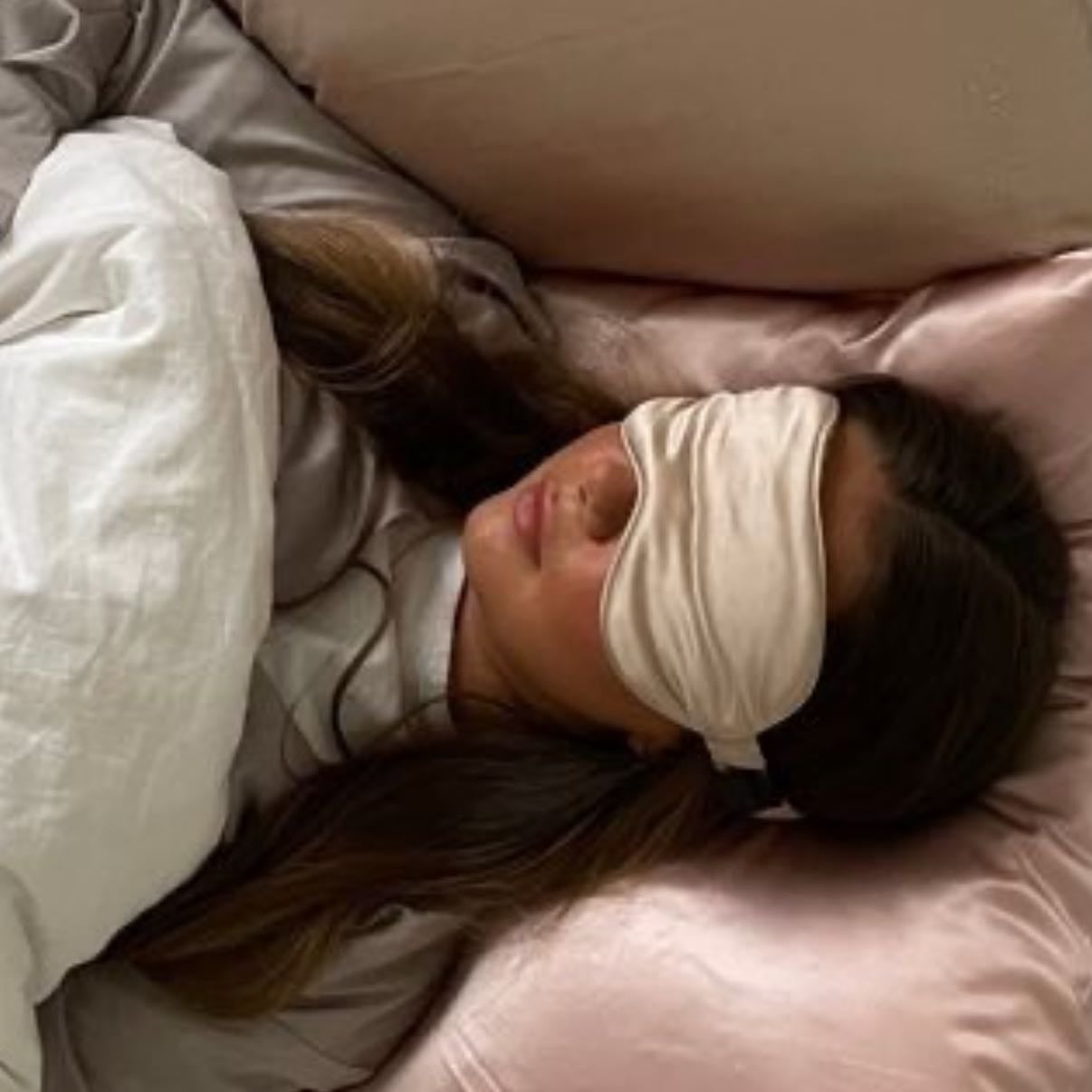 12. Put on a sleep mask - I’m a very light sleeper and any changes in the lighting at night will wake me up. With a sleeping mask I don’t notice them and can sleep peacefully through the night