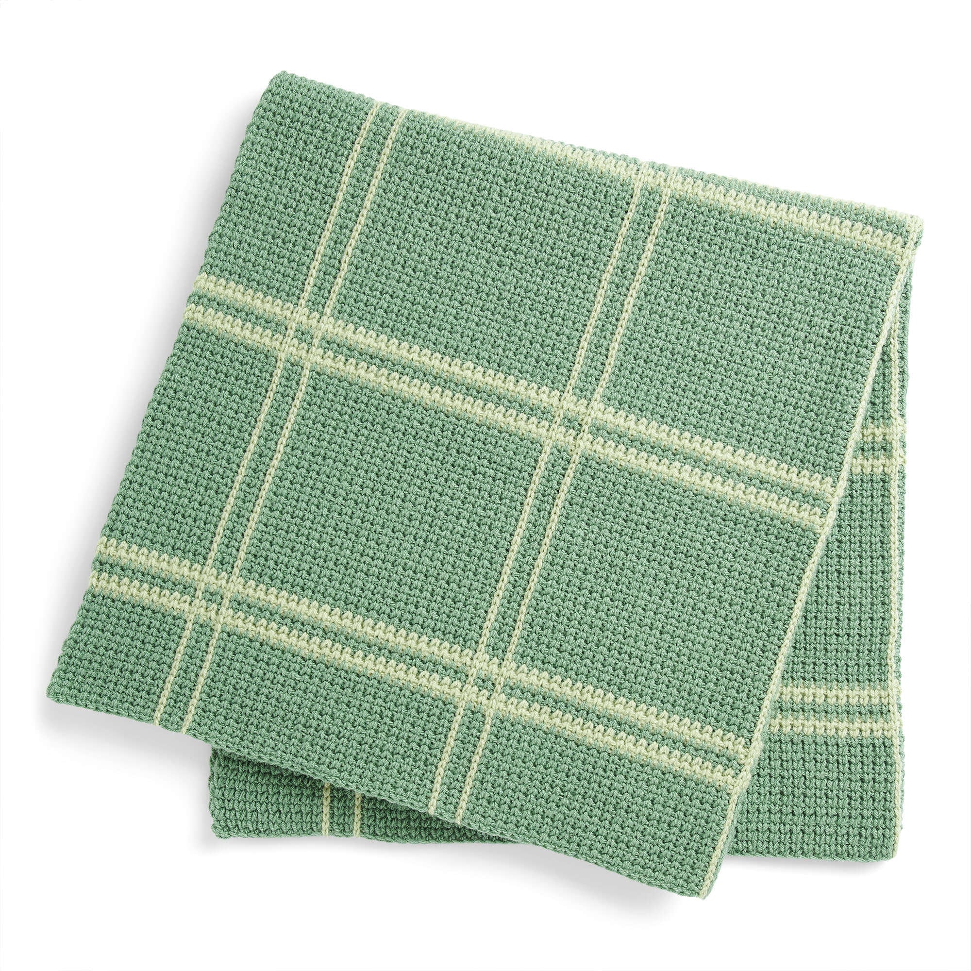 Simple with squares - Yarnspirations