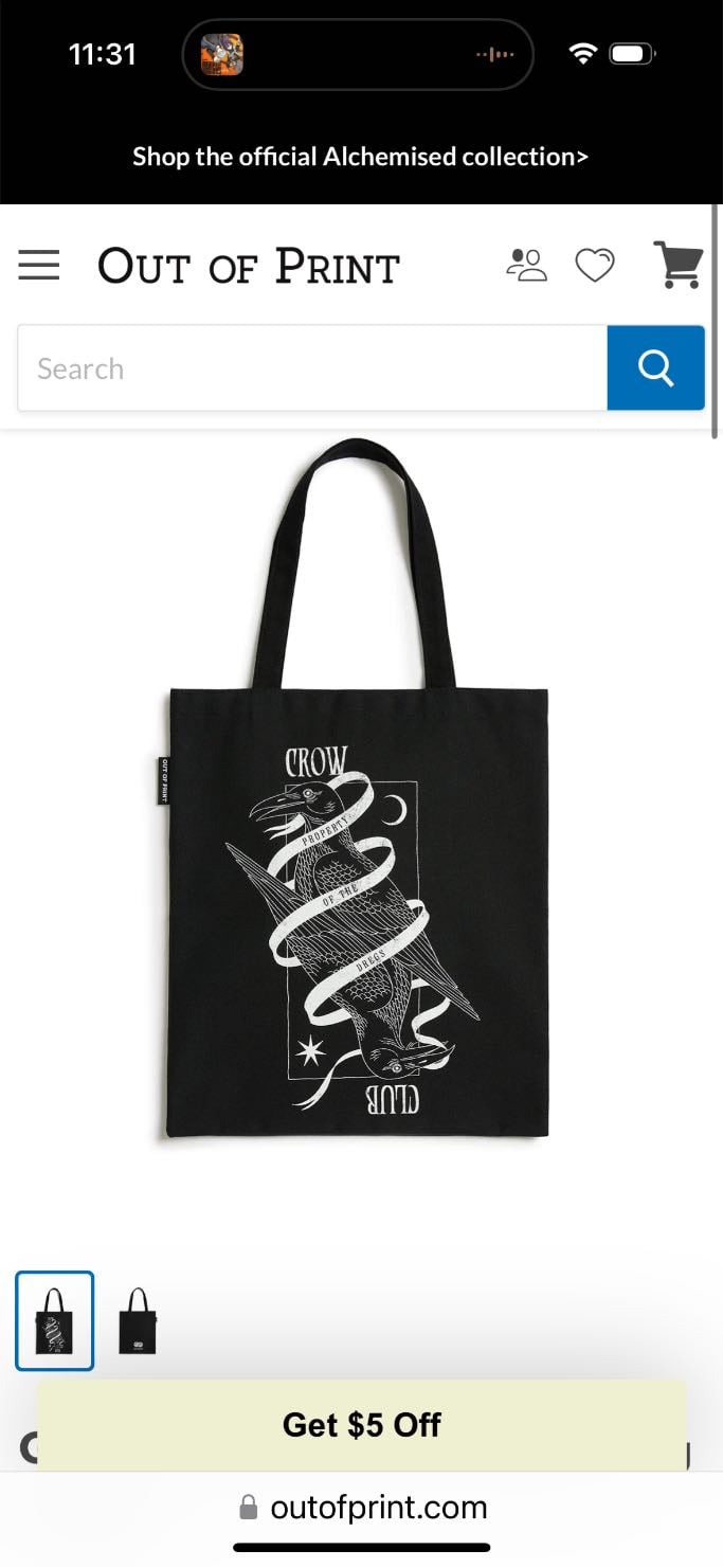 Six Of Crows Tote