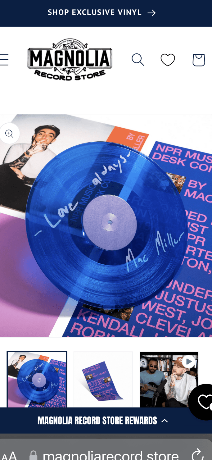 Mac Miller - Tiny Desk Concert Vinyl