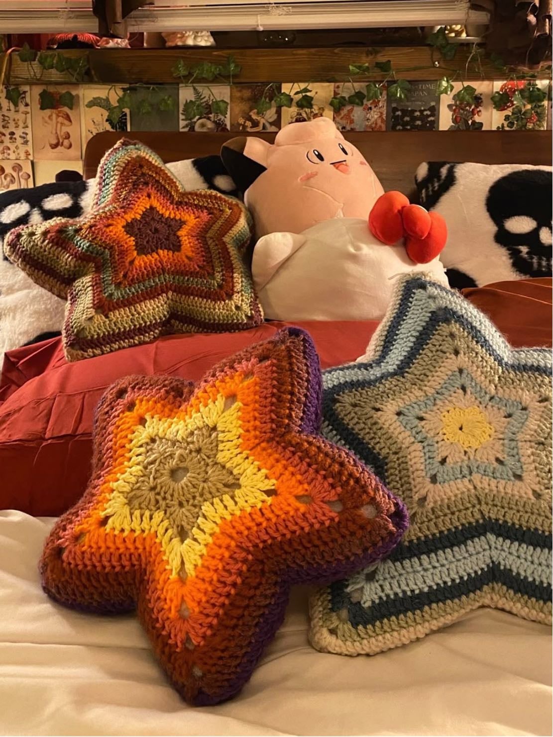 Star pillows