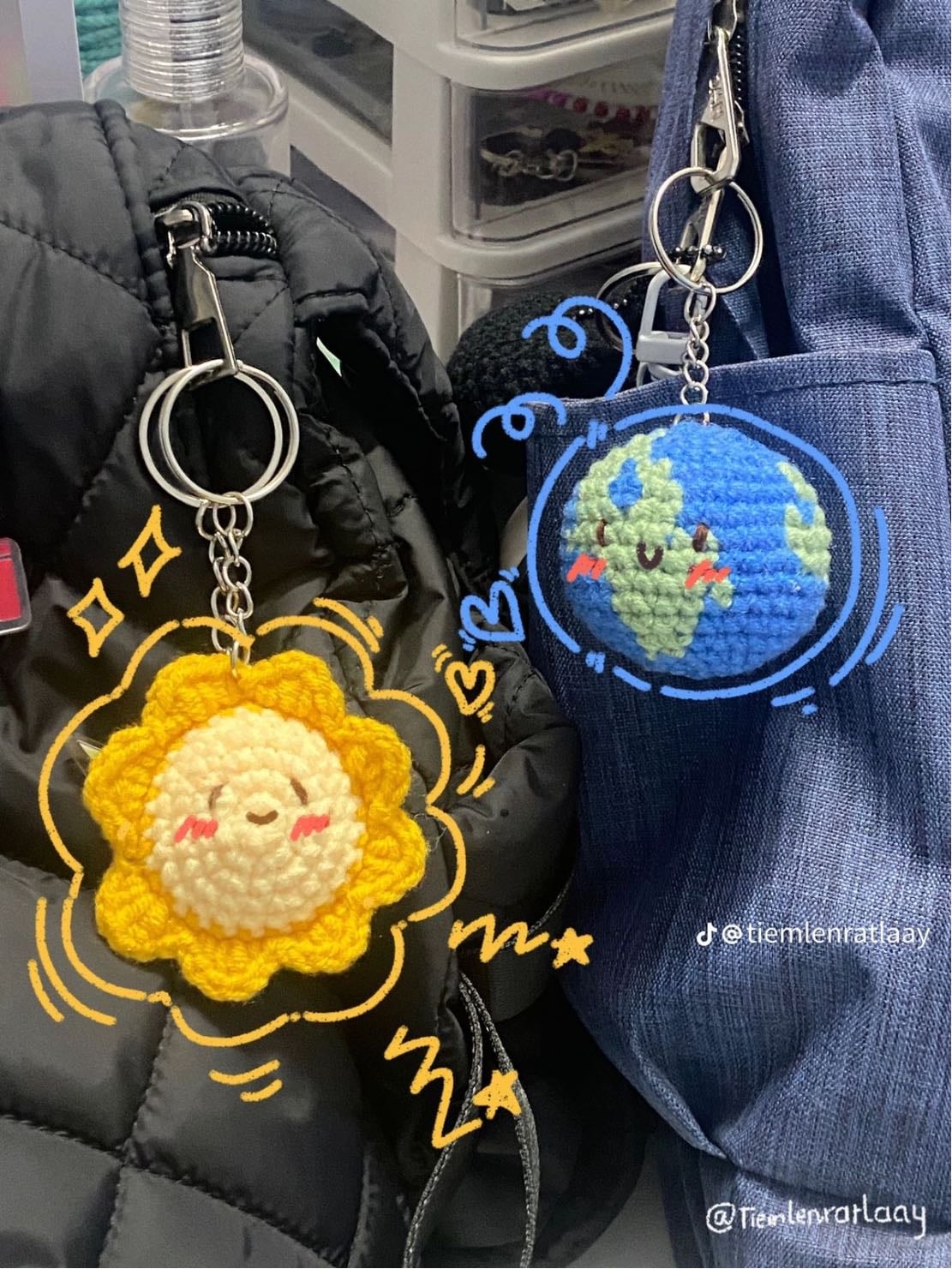 Matching Keychains