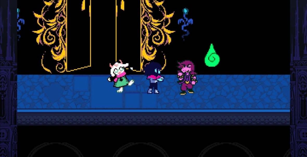deltarune - obsessed with ch 3/4!! love the animation style and music—toby fox u genius