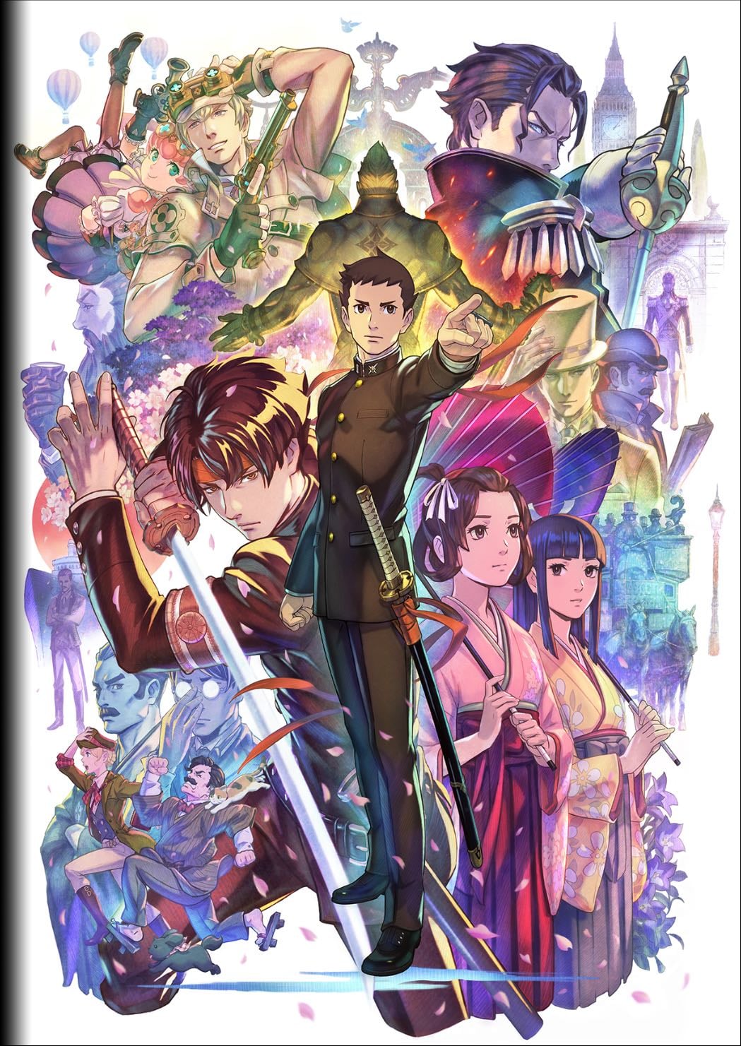 the great ace attorney! - my favorite game series!!! specifically AAIE games + now the prequels