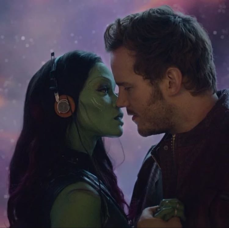 Gamora & Peter Quill