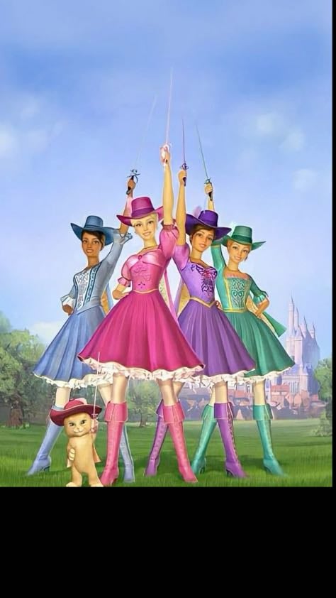 Barbie and the 3 Musketeers