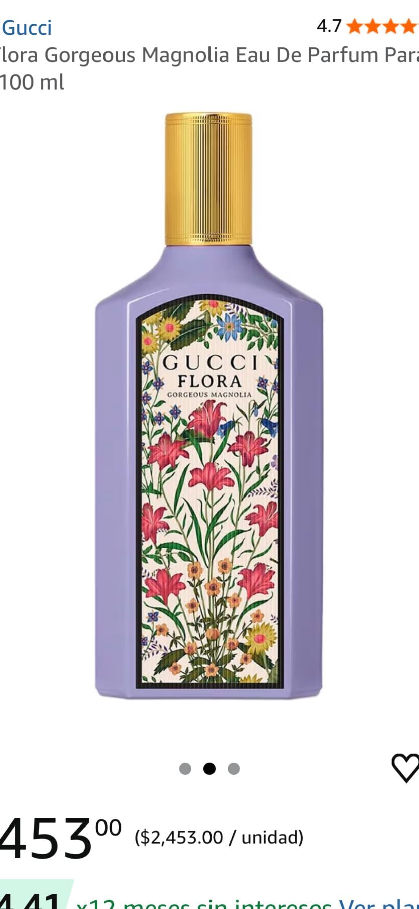 Gucci gorgeous magnolia