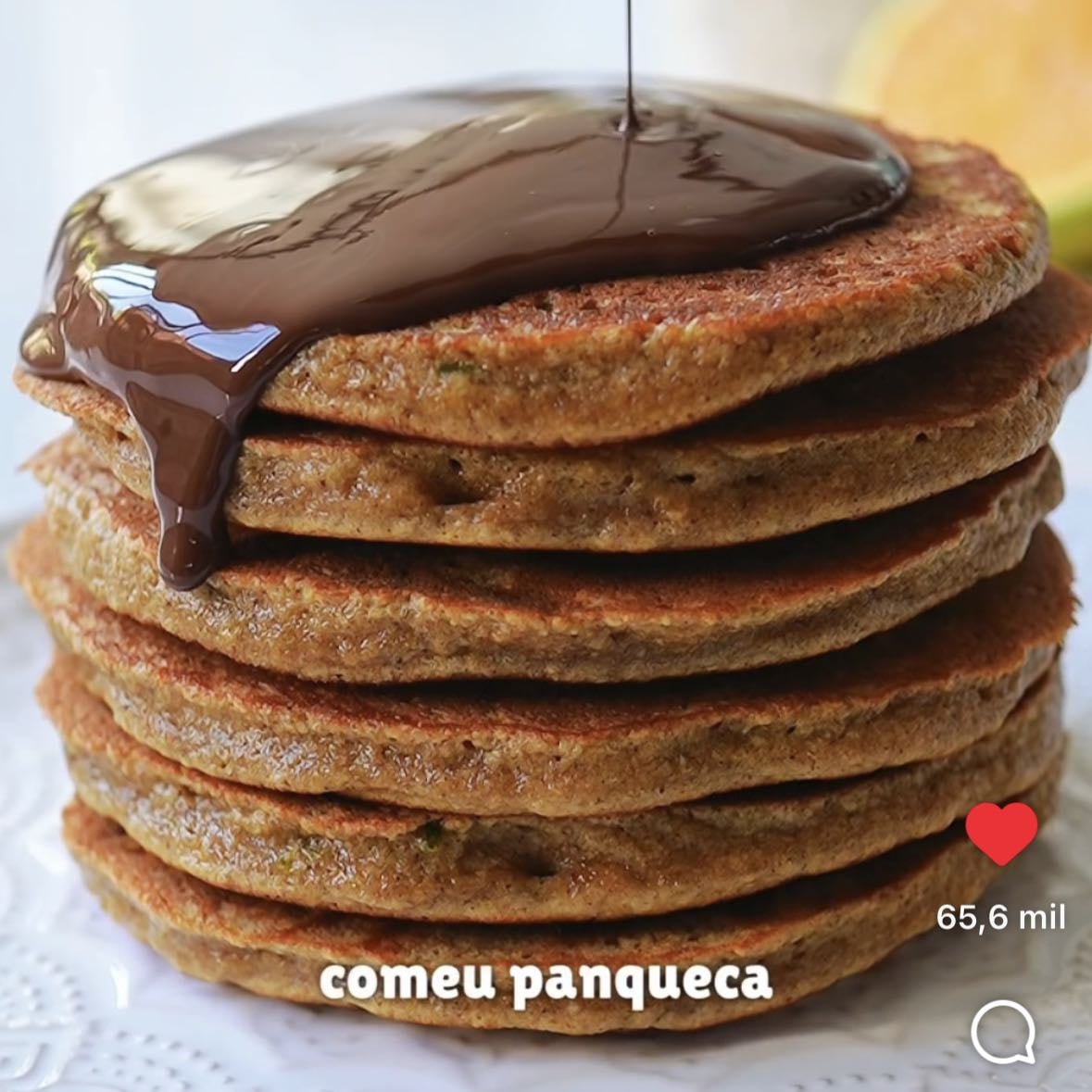 panqueca de laranja